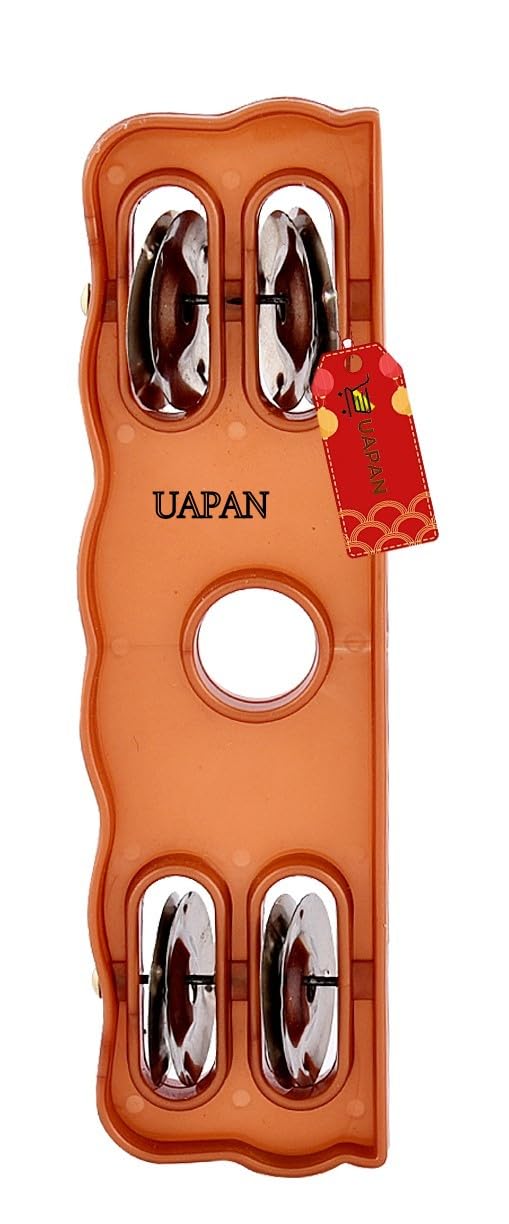 UAPAN Plastic Kartal Musical Instrument I Narad Muni Kartal for Kirtan I Bhajan Musical Instrument I Pair of 1 - Image 4
