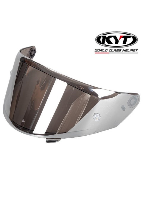 Motorcycle Helmet Replacement Lens KYT Full Face Helmet Lens Compatible With NF-R/NX Helmet Various Colors Available Silver plated