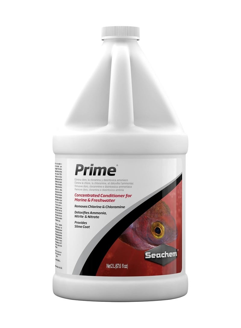 Seachem prime Water Conditioner, 2 Liter