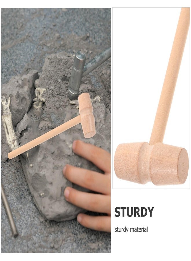 VOSAREA 3 Sets of Dinosaur Digging Tools Kids Play Learning Tools Small Digging Brush Chisel Hammer Toy STEM Science Kits - Image 4