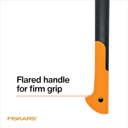 Fiskars 12" Hookaroon - Non-Slip Grip Handle with Pointed, Angled Blade - Landscaping Tool for Rotating, Dragging, Stacking Logs - Black/Orange - Image 4