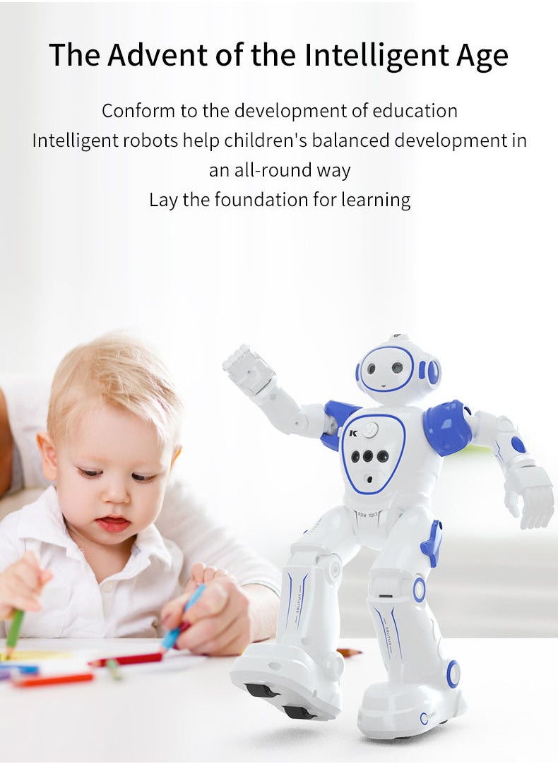JJR/C - RC Robots Toy for Kids, Programmable Intelligent Educational Smart Robot Walking Dancing Interactive Robot Toy Gift with Remote Gesture Sensing Robot Birthday Gift for Kids Child Boys Girls Aged 3-12 - Image 1