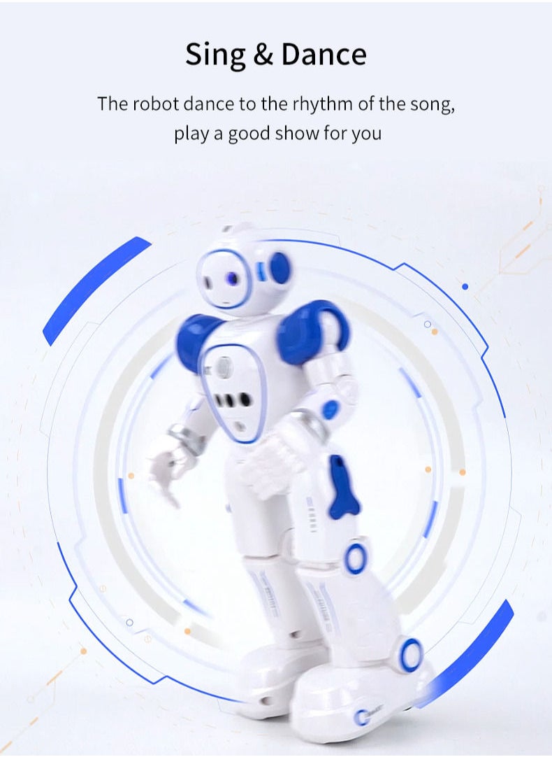 JJR/C - RC Robots Toy for Kids, Programmable Intelligent Educational Smart Robot Walking Dancing Interactive Robot Toy Gift with Remote Gesture Sensing Robot Birthday Gift for Kids Child Boys Girls Aged 3-12 - Image 1