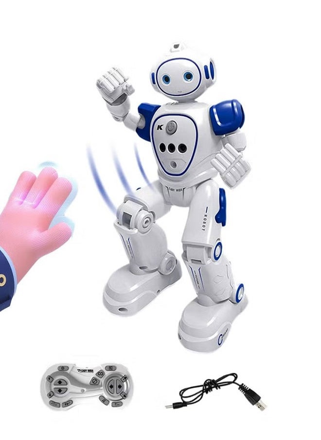 JJR/C - RC Robots Toy for Kids, Programmable Intelligent Educational Smart Robot Walking Dancing Interactive Robot Toy Gift with Remote Gesture Sensing Robot Birthday Gift for Kids Child Boys Girls Aged 3-12 - Image 1