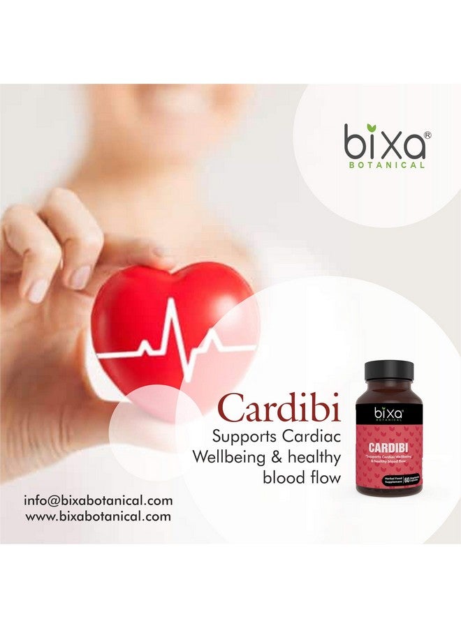 bixa BOTANICAL Ayurvedic Natural Herbal Supplement CARDIBI Capsules Pure Authentic Premium Quality 60 Veg Capsules (450mg) (with Arjuna,Guggul, Punarnava, Trikatu Powder and Garlic Extract) - Image 4