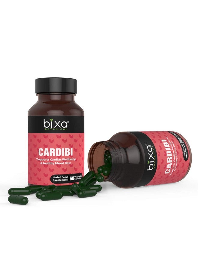 bixa BOTANICAL Ayurvedic Natural Herbal Supplement CARDIBI Capsules Pure Authentic Premium Quality 60 Veg Capsules (450mg) (with Arjuna,Guggul, Punarnava, Trikatu Powder and Garlic Extract) - Image 3
