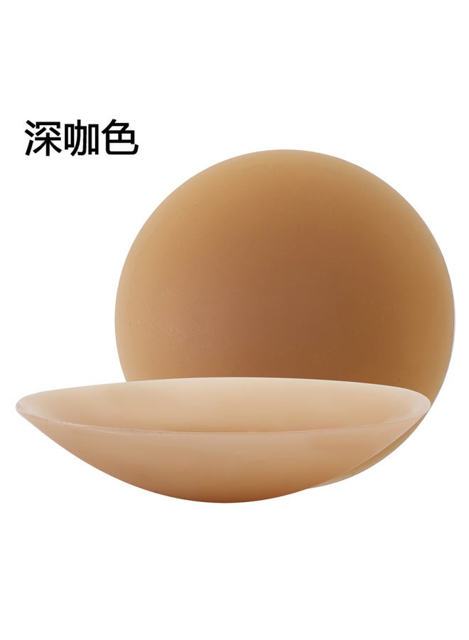 Solid Silicone Nipple Stickers Self-adhesive Ultra-thin Breathable Invisible Chest Stickers Anti-p Areola Stickers