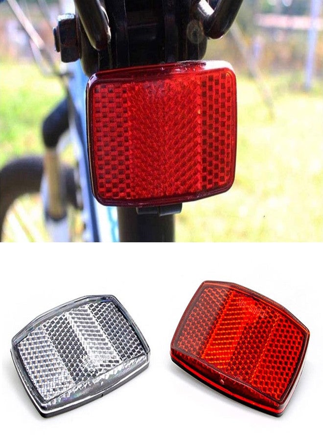 WELNENT Bicycle Reflector Kit JIS/BS/AS/CCC/GB/T/CPSC Rear Warning (Red, 桅25.4mm / 1.0in) - Image 5