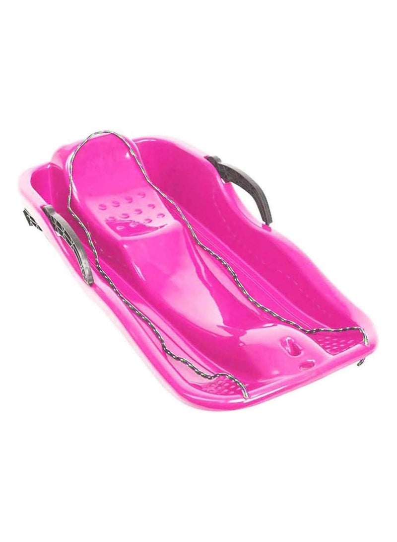 BLOOMING TIME Portable Snow Sled Sand Grass Skiing with Pull Rope - Image 1