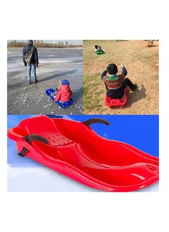BLOOMING TIME Portable Snow Sled Sand Grass Skiing with Pull Rope  - Image 4