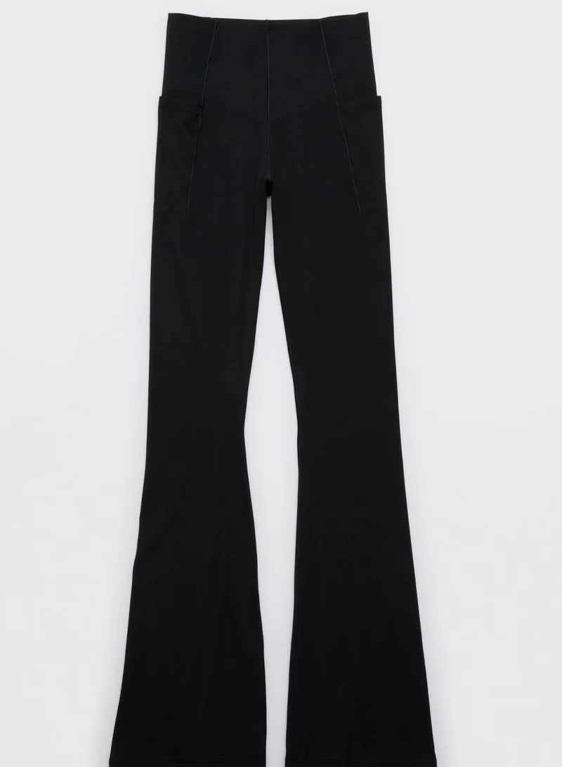 Aerie High Waist Flared Pants