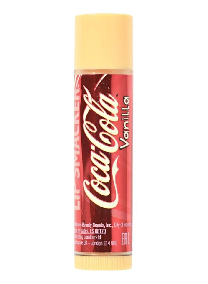 Lip Smacker Lip Smacker Coca-Cola Vanilla Lip Balm – 4.0g, Smooth Vanilla Cola Flavor in Blister Pack  - Image 2