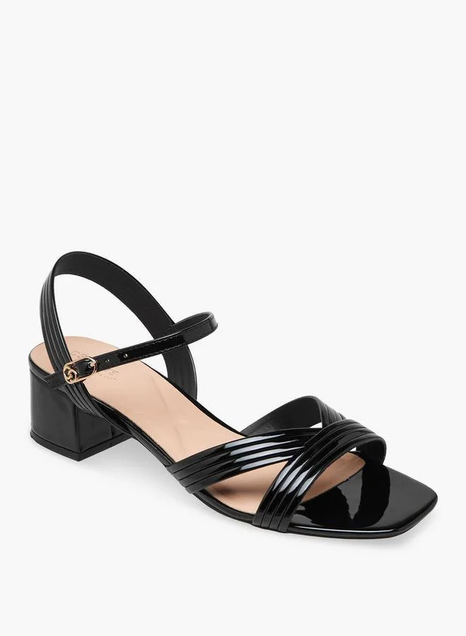 سيليست Women Block Heel Ankle Strap Sandals