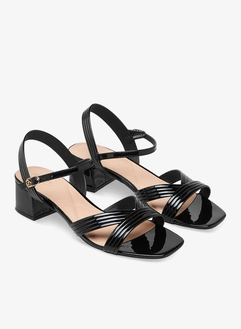 Celeste BLACK Women Block Heel Sandals for Women | Best Price UAE