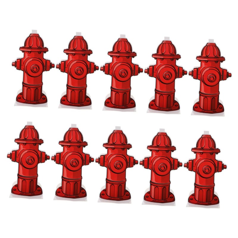 Fire Hydrant Dog Toilet Indoor Pee Post 10PCS Puppy Training Urine Station - Image 2