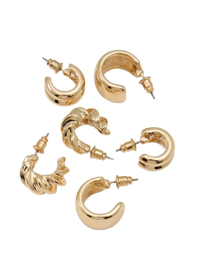 Elorah Ladies Gold Earring