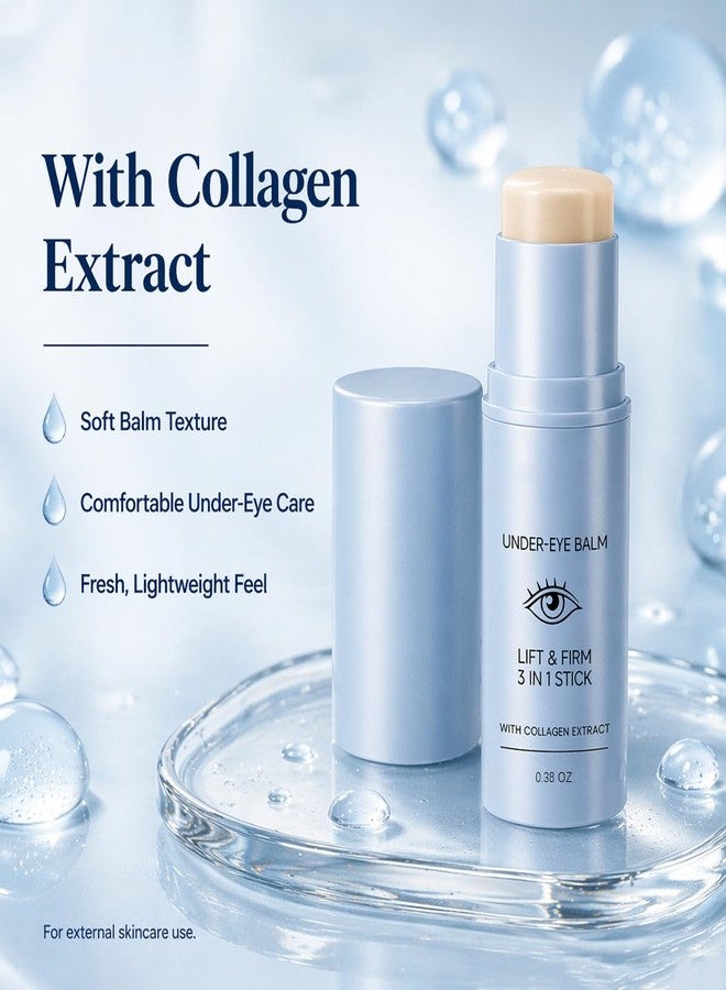 Under Eye Balm, Hydrating & Smoothing Eye Balm for Dark Circles, Puffiness, Wrinkles and Under-Eye Bags, All Skin Types（2PCS） - Image 3