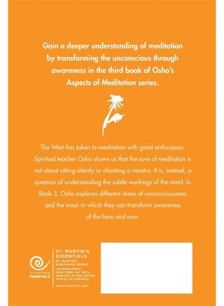 Aspects of Meditation Book 3: Awareness, the Key - pzsku/Z335EEF7020262129C68DZ/45/1744065432/c8664514-314d-4b58-b792-e0fcdbba748c