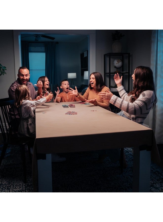 Evil Genie, Party Game Where Players Combine Good Cards with Evil Cards to Grant One Messed Up Wish, Then Guess If The Wish Will Be Taken to Score Points & Win The Game, for 2 - 8 Players, Ages 8+