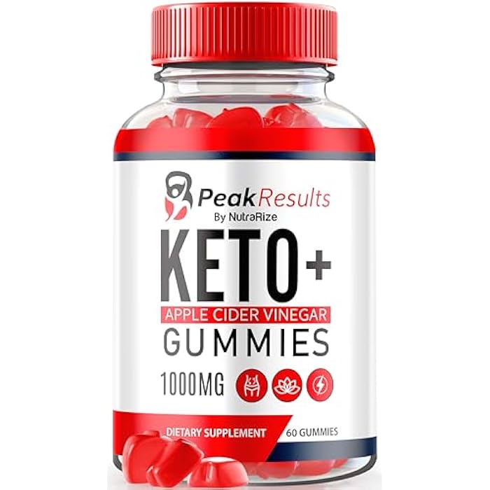 NutraRize Peak Results Keto Gummies for Weight Loss, Official Keto+ACV Gummy, All-Natural Apple Cider Vinegar 100MG, Premium ACV Formula to Support Digestion, PeakResults Review (60 Gummies) - Image 1