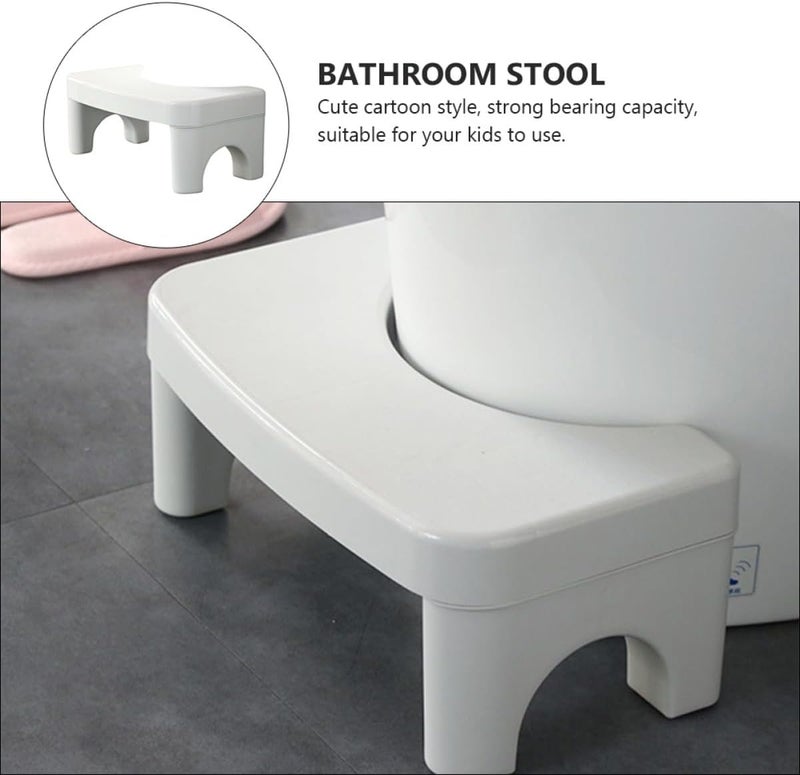 Wide use selected material SHERCHPRY 1pc Portable Plastic Toilet Stool for Adults Boys and Girls Lightweight Footstool for Bathroom Toilet Use Space-Saving Design for Comfortable Elimination Relief from Constipation Updated modern design Polished safe edge Flexible varied design All climate suitability Safe approved storage space Big & small space compatible Practical build Multi-use qualified quality Budget friendly premium quality KSA market compliant quality Classic modern blend design Trendy widespread design Bug proof seal Good ventilation Reinforced edge Various size alternatives Stable local goods source Growing order stock support Multi-use well-engineered build Low wear optimized build Fast intercity distribution All governorates deliver Diverse purchase options Flexible trendy construction - Image 4