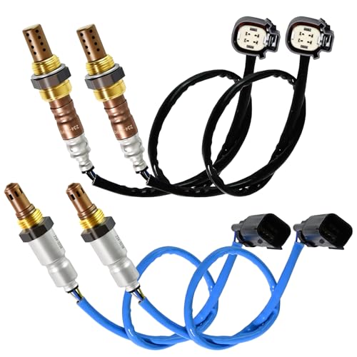 STZJAYE 4Pcs Oxygen O2 Sensor 2345038 2344490 Automotive Replacement 02 Sensors Compatible with FordExplorer F150MustangEdgeEscapeFlexFusionTaurus MKZ MKX MKT MKSTribute 20102016 - Image 1