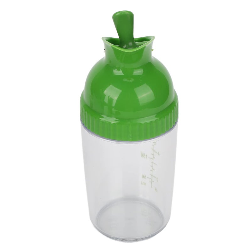 200ml Salad Dressing Shaker With Lid Airtight Leakproof One Hand Pouring Oil Bottle - Image 2