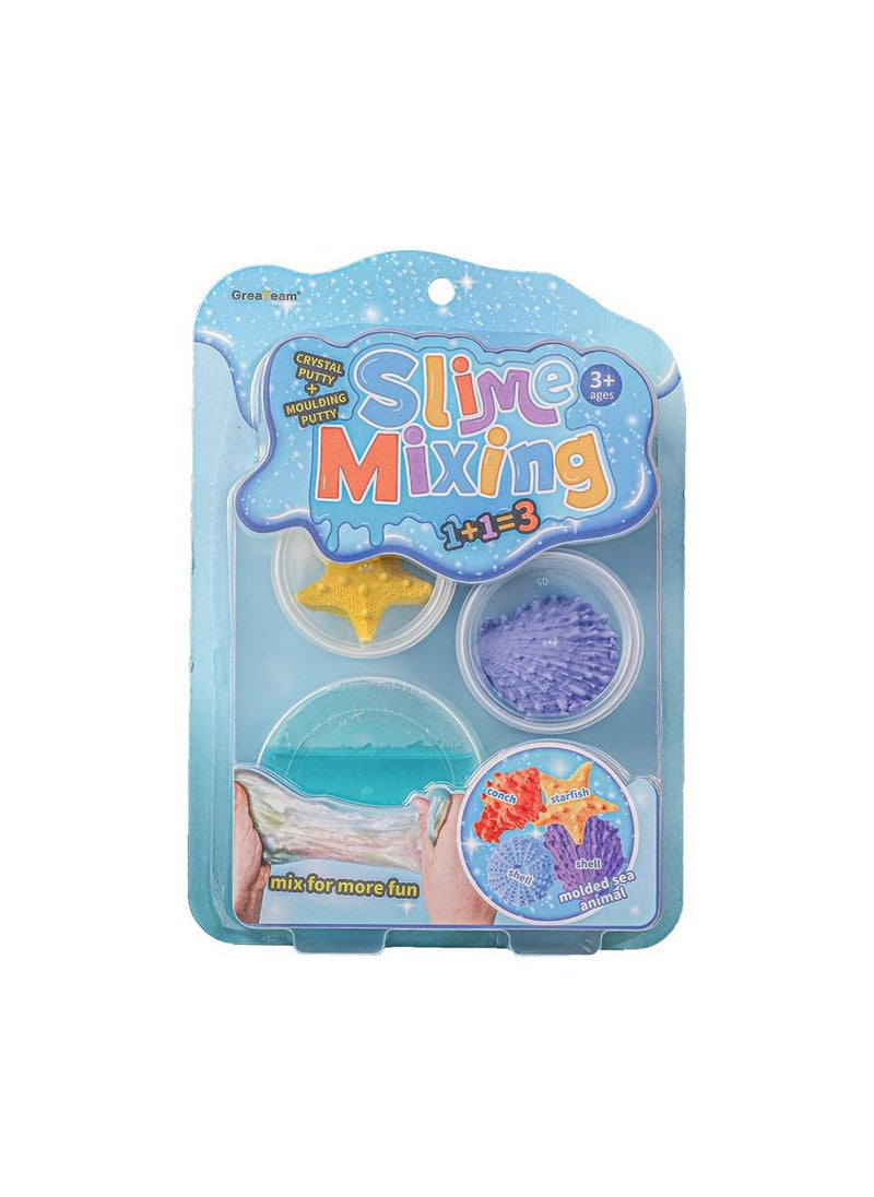 Cutie Cute Crystal Putty Kids DIY Mixing Slime Clay Toys Model Art and Craft Kids Educational Xmas Toy  - Image 1