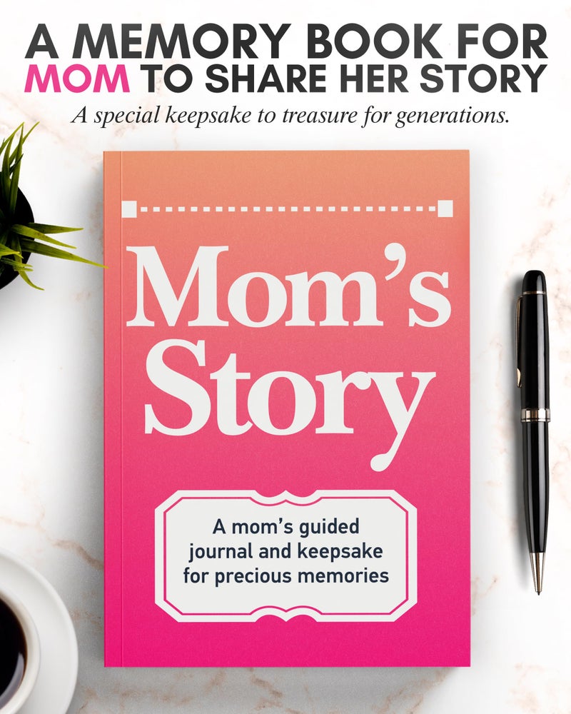 Coco & Lan Mom's Story Journal: A Meaningful Keepsake for Mom to Share Her Life Journey and Memories, Book Includes 250+ Prompt Questions, Sentimental Gifts Ideas for Mother's Day, Birthday, Christmas - Image 3