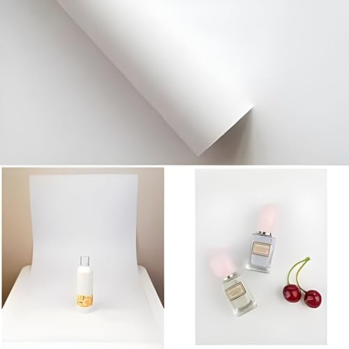 SMILEDRIVE® Photography Background Sheets - Backdrop Sheets 60 x 120 cm Waterproof Wrinklefree PVC Material (Pink and White) - Image 4