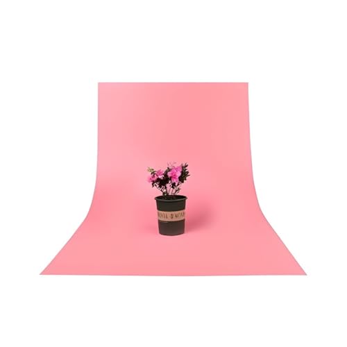 SMILEDRIVE® Photography Background Sheets - Backdrop Sheets 60 x 120 cm Waterproof Wrinklefree PVC Material (Pink and White) - Image 3