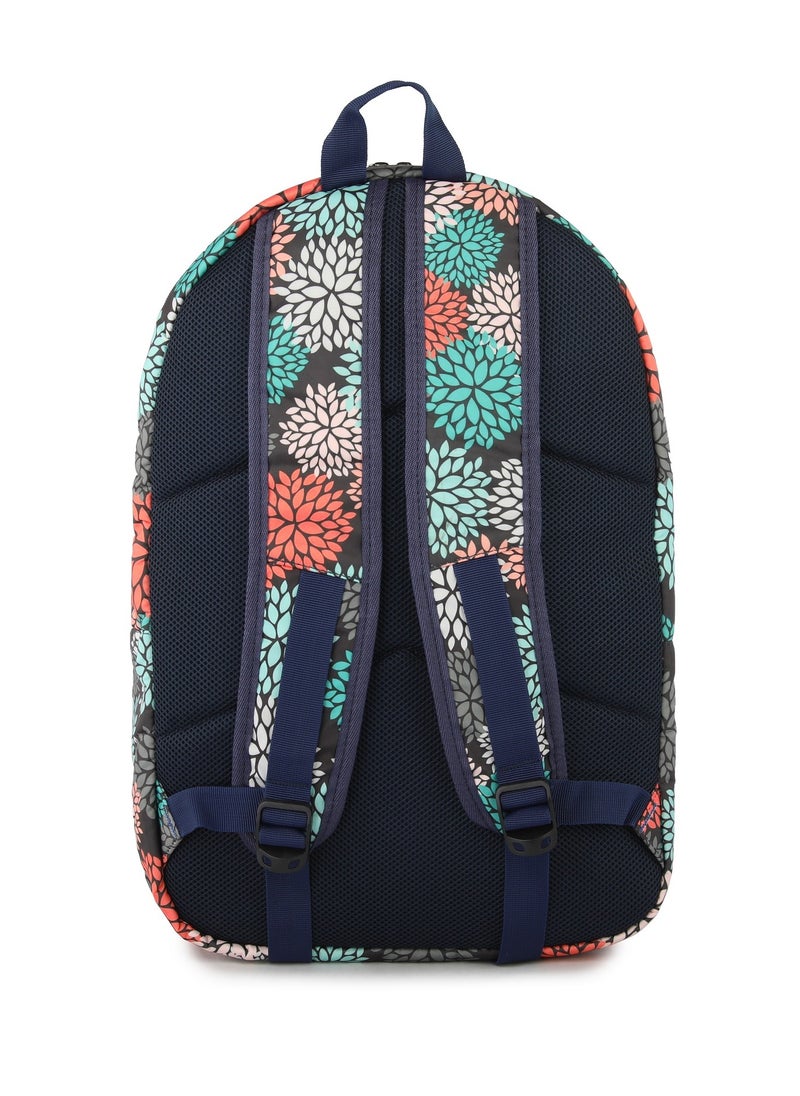 Elite Elite Unisex Printed School Bags 3 Pocket With Laptop Pocket - 17inch - Black / Multicolor - No:GS 223  - Image 3