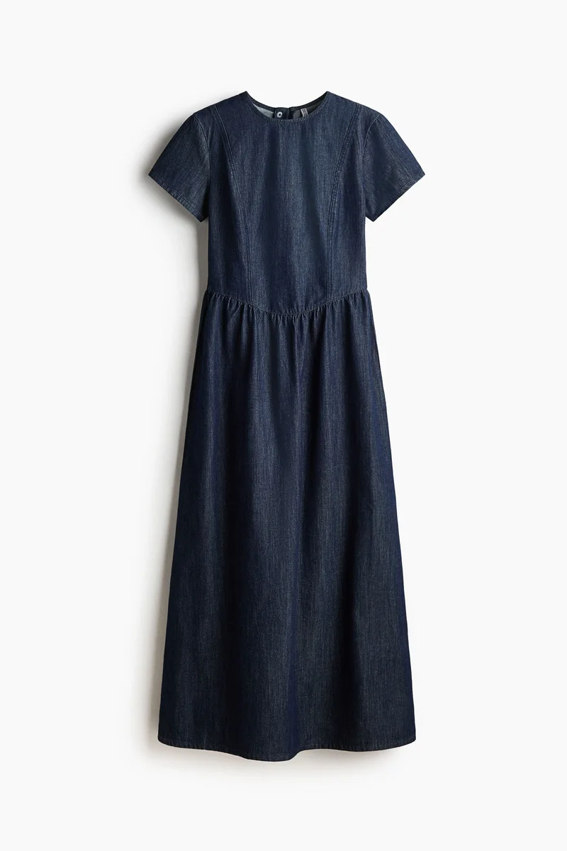 H&M Denim maxi dress