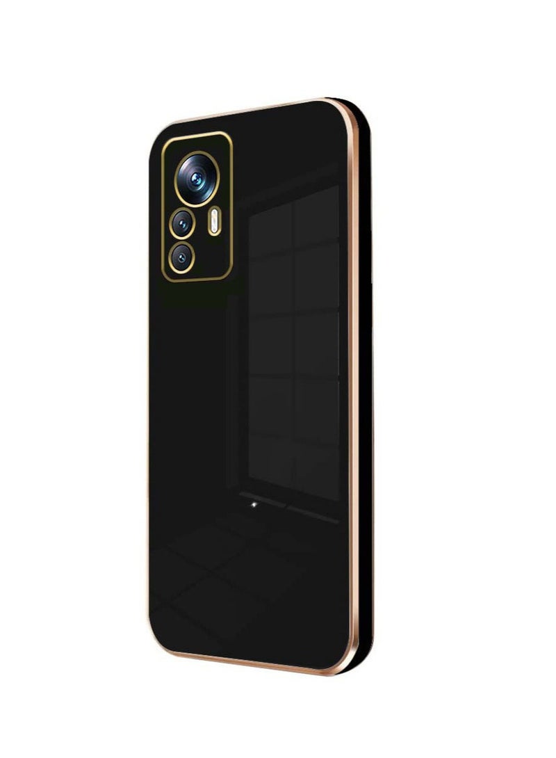 Xiaomi Redmi Note 12S 4G Mobile Phone Case Cover, Luxury Plating Soft Back Cover, Raised Full Camera Protection