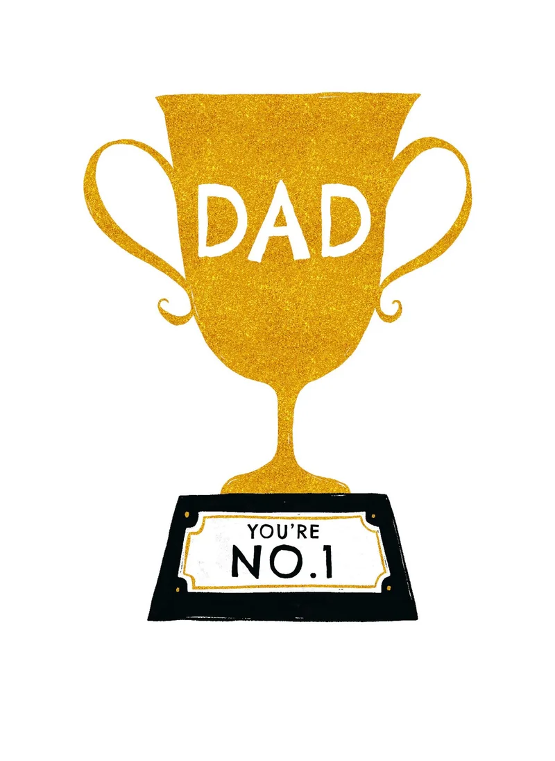 ذا ارت فايل Super Amazing Dad Happy Birthday Greeting Card