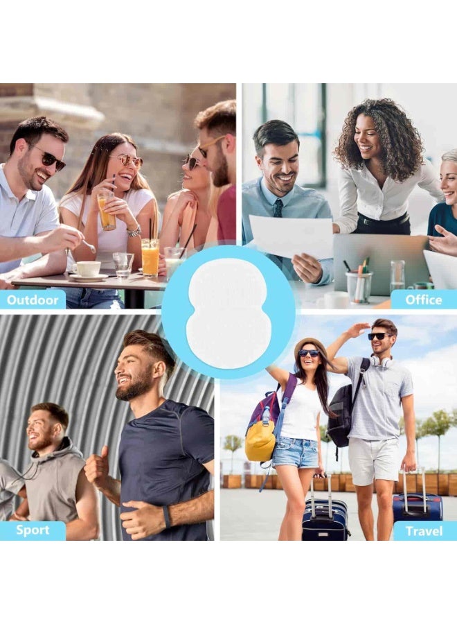 Mitoy 100 Pcs Armpit Sweat Pads, Disposable Underarm Guards for Women & Men - Image 5