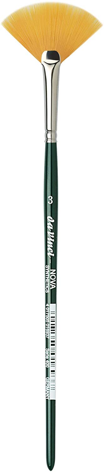 DA VINCI Series 400 NOVA Synthetic Fan Brushes Size (1) - Image 2