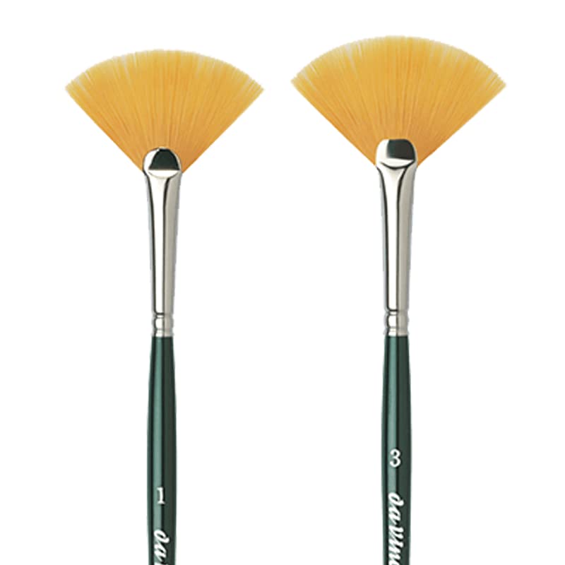 DA VINCI Series 400 NOVA Synthetic Fan Brushes Size (1) - Image 1