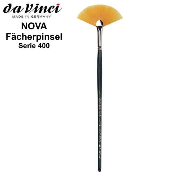 DA VINCI Series 400 NOVA Synthetic Fan Brushes Size (1) - Image 4