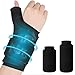 Coldcool WristHand Ice Pack Hot Cold Therapy Wrap Soft Gel Pack for Either Wrist Black - Image 1