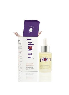 Plum Grape Seed & Sea Buckthorn Glowrestore Face Oils Blend ; Best Face Oil For Glowing Skin ; Blend Of 10 Natural Oils ; 998% Natural & 100% Vegan ; 30Ml  - Image 2