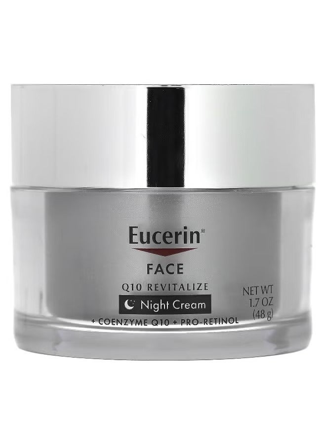 يوسيرين، كريم ليلي مُنعش للوجه Q10، خالٍ من العطور، 1.7 أونصة سائلة (48 جم) - Image 2