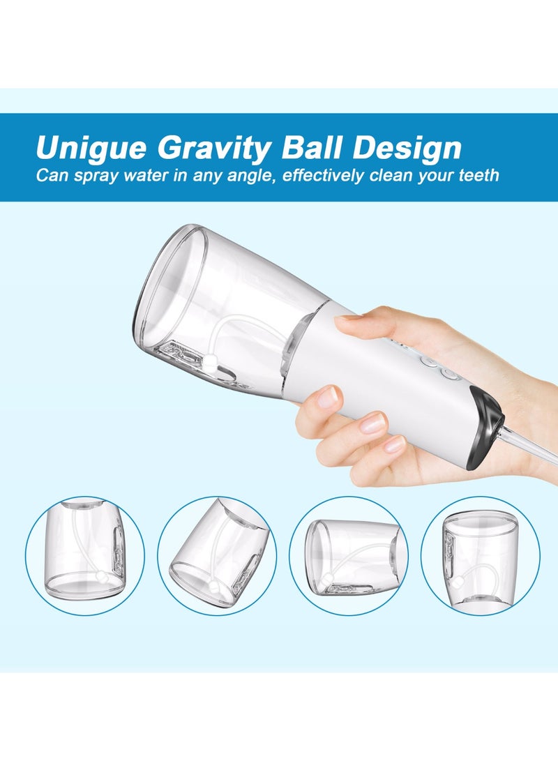 300ml Oral Irrigator Dental Water Flosser Teeth Cleaning Electric Portable Waterflosser Waterfloss Dental Floss Cordless - Image 5