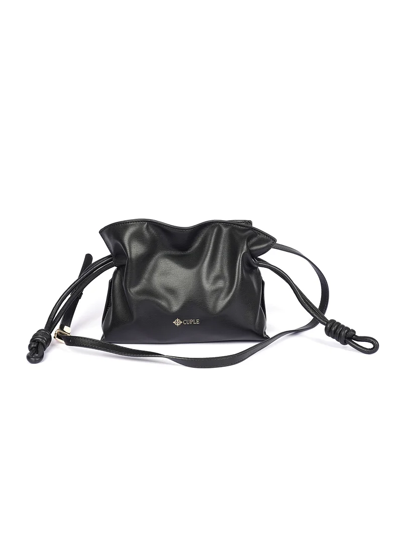 Cuple Crossbody handbag with knotted straps