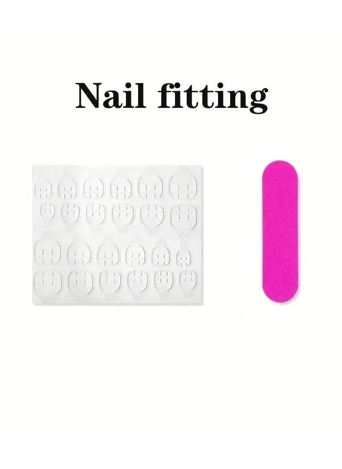 24pcs Pure Black Fake Nails, Solid Color Press On Nails With Bling Glitter Design, Glossy Full Cover Short Square False Nails For Women And Girls, Christmas Nails - pzsku/Z3360CF72E303BB51A81EZ/45/_/1707805344/f62e964b-334b-443f-9ab5-db99c5dd3964