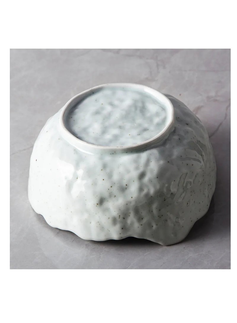 MAAC HOME Qbebe MAAC Home creative White plate and Bowl set | Elegant Durable and Classic design Perfect for Family Everyday Use, and Family Get- Together, Restaurant, Banquet and More (Eggshell bowl (5.5")) - Image 3