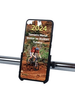 Apera MT04 Aluminum Metal Case Motorcycle and Bicycle Phone Holder  - Image 4