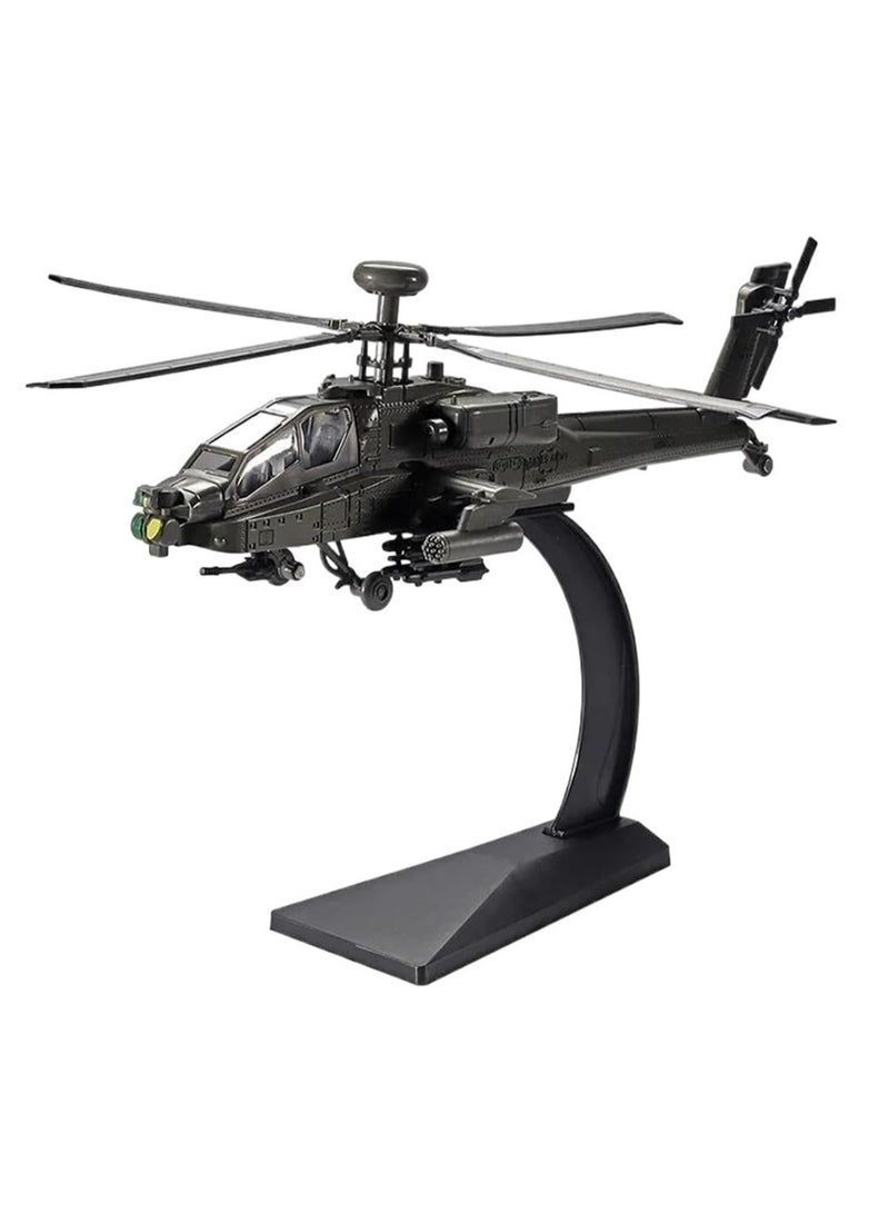 general for:Die-Cast Airplane 1:32 Scale Model for: Apache Die-cast Alloy Helicopter Model Collector Gift Gifts for Friends and Family - Image 1