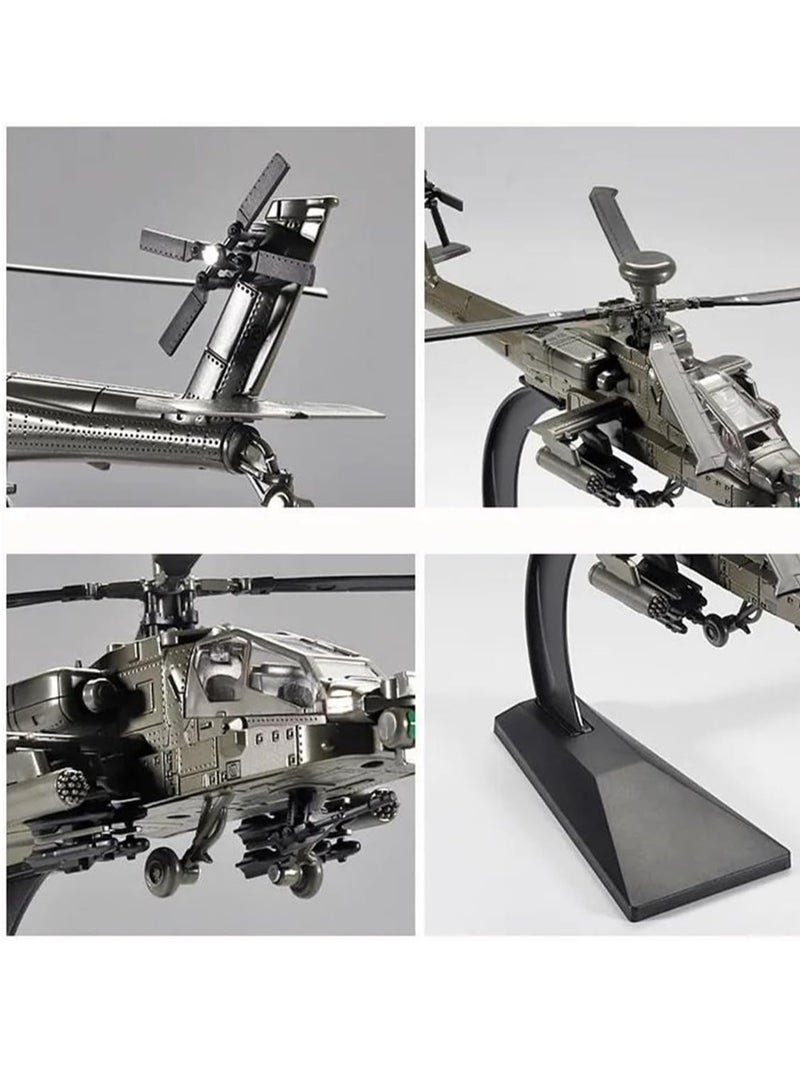 general for:Die-Cast Airplane 1:32 Scale Model for: Apache Die-cast Alloy Helicopter Model Collector Gift Gifts for Friends and Family - Image 4