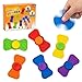 Tendry Sensory Fidget Toys for Kids Adults 2in1 Fidgets Spinner Textured Stress Anxiety Relief Toys for Teenage with Autism ADHD Focus Quiet Desk Toy for Classroom Prize OfficeCalm Down Corner - Image 2